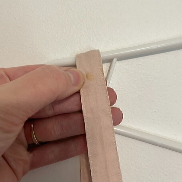 J. CREW Katie Colorblock Camisole Cream Beige Orange Cotton Babydoll Tank Blouse - Picture 7 of 16